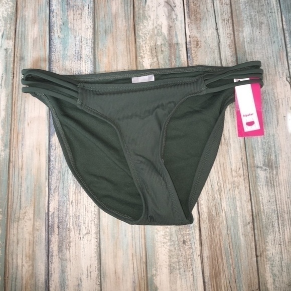 Xhilaration Other - NWT Xhilaration Green Hipster Bikini Bottoms